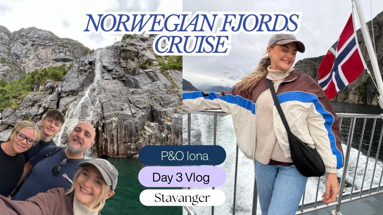 P&O Iona 🚢 Влог 3 - Ставангер 🧌