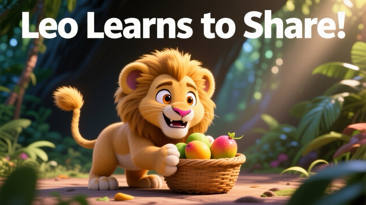 The Little Lion and the Mouse | Moral Story for Kids | Bedtime Story | Kids Stories 