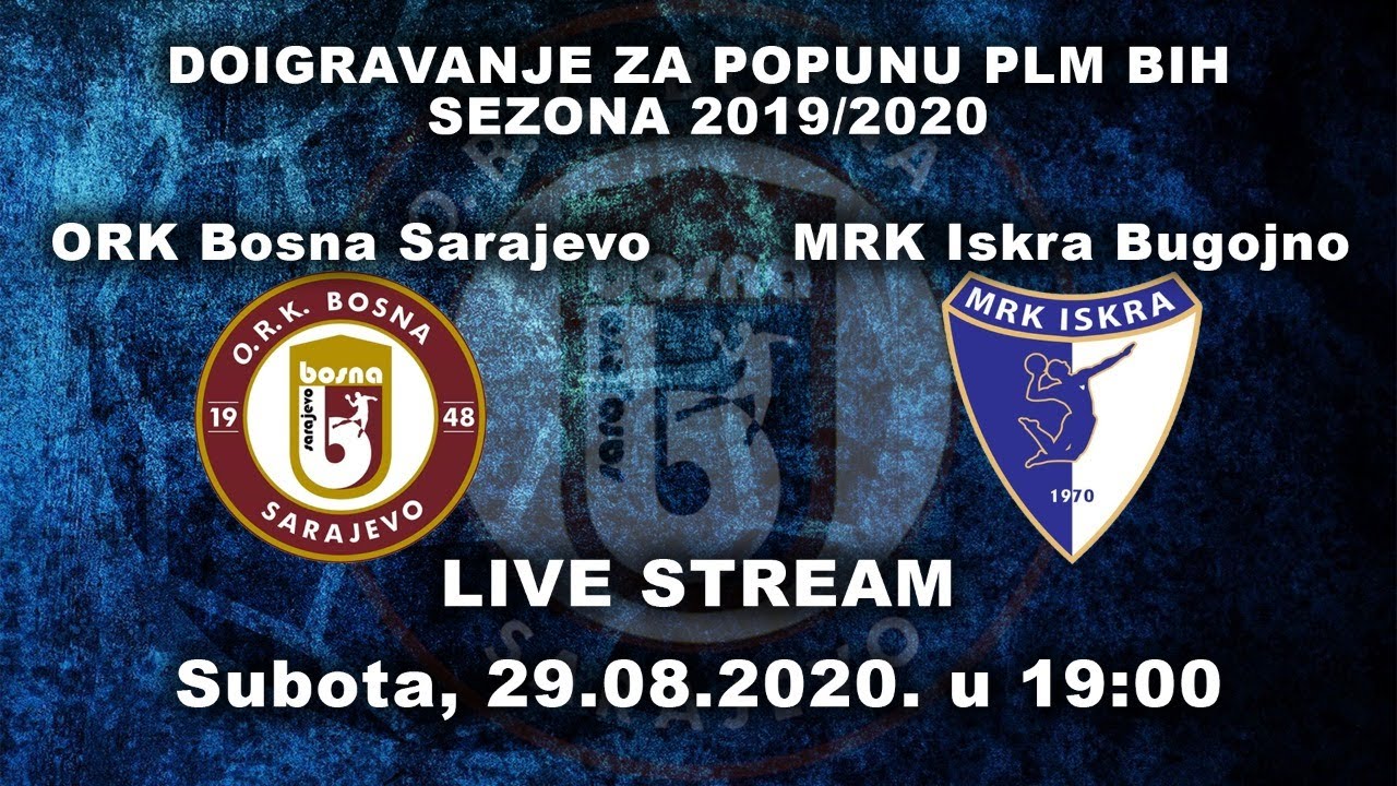 ORK Bosna Sarajevo - MRK Iskra Bugojno