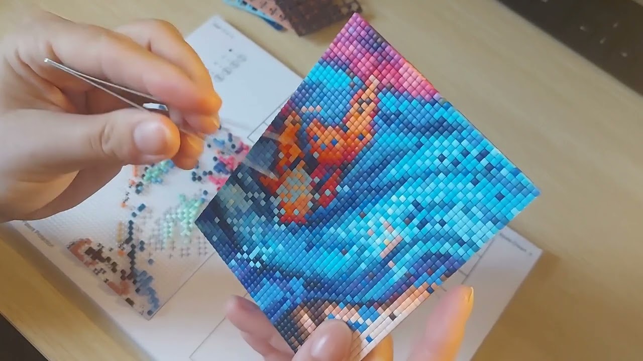Pixel hobby ensemble de chez Oraloa   #oraloa #pixelhobby