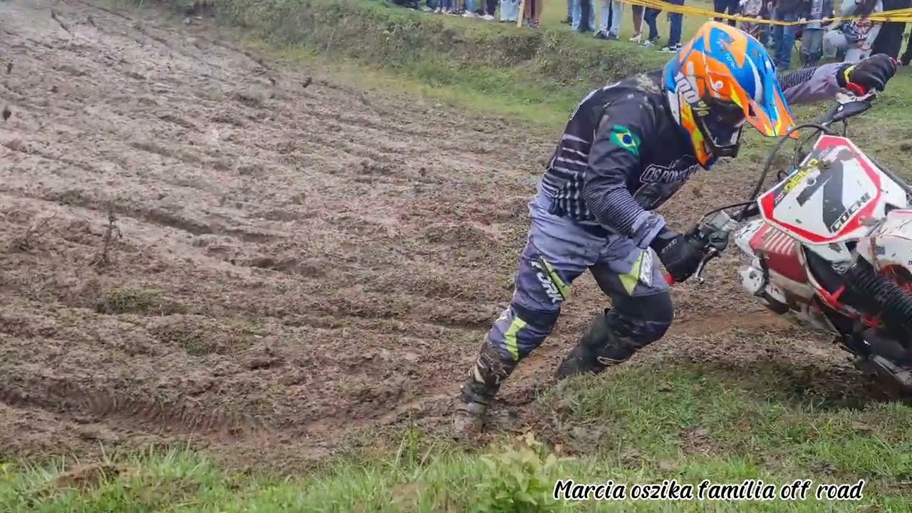 10°trilha Pró lama,vídeo 02 ,largada das motos ,Mafra. S.C,20/08/2023