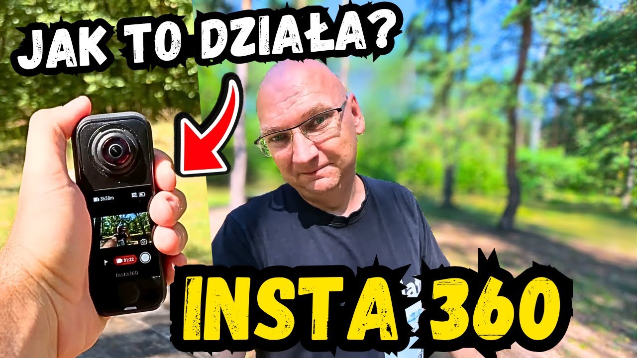 Tak działa Kamera Insta 360 !!!