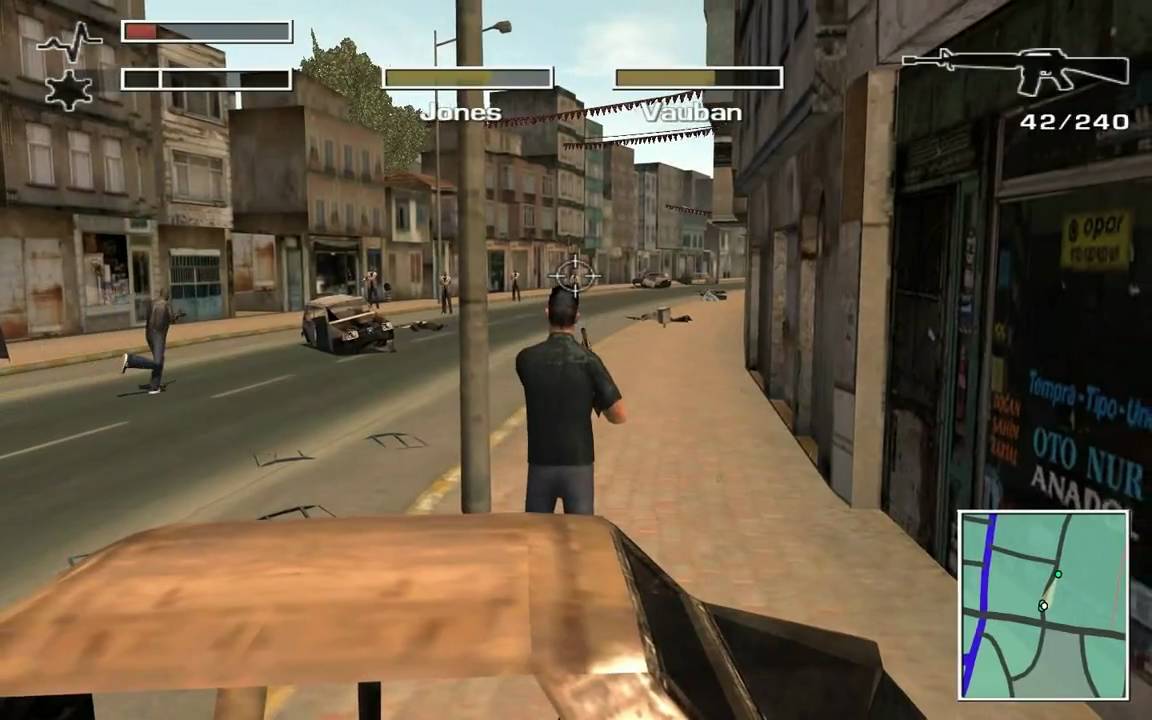 Driv3r PC Walkthrough - Istanbul Mission 7:  Chase The Train (Part 1)