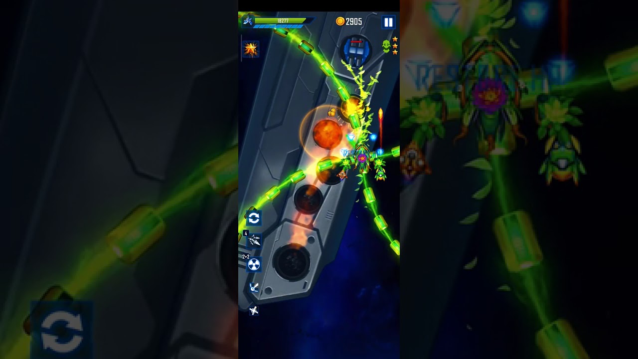 Wind wings Galaxy Attack Pro - BOSS STAGE 60 - NIGHTMARE