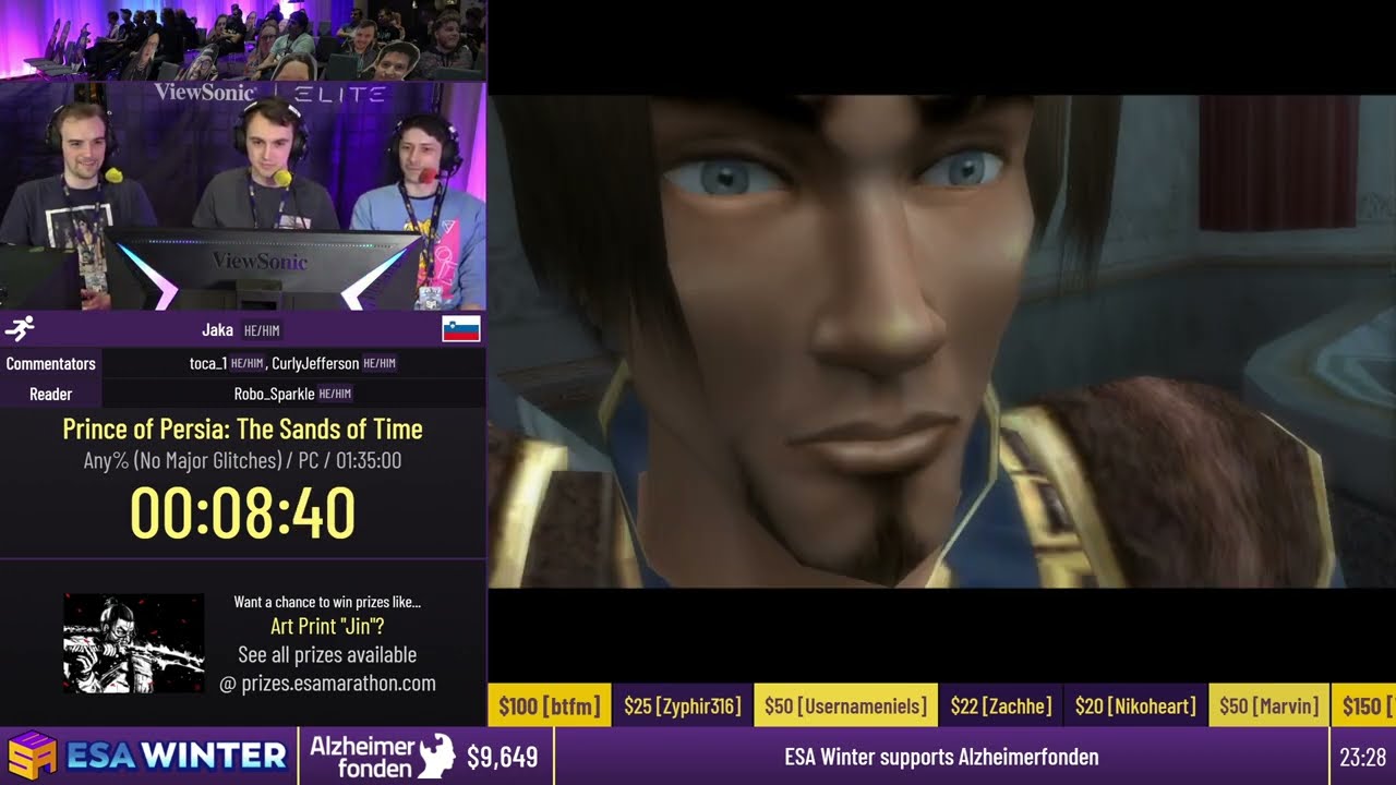 Prince of Persia: The Sands of Time  [Any% (No Major Glitches)] by Jaka - #ESAWinter22