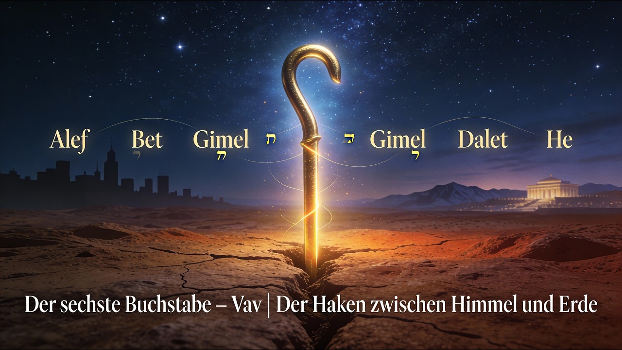 Der sechste Buchstabe – Vav | Der Haken zwischen Himmel und Erde 🕯️