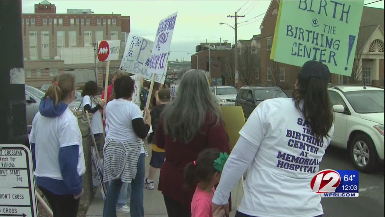 Nurses Union Protests Plan to Close Memorial Hospital Birthing Center