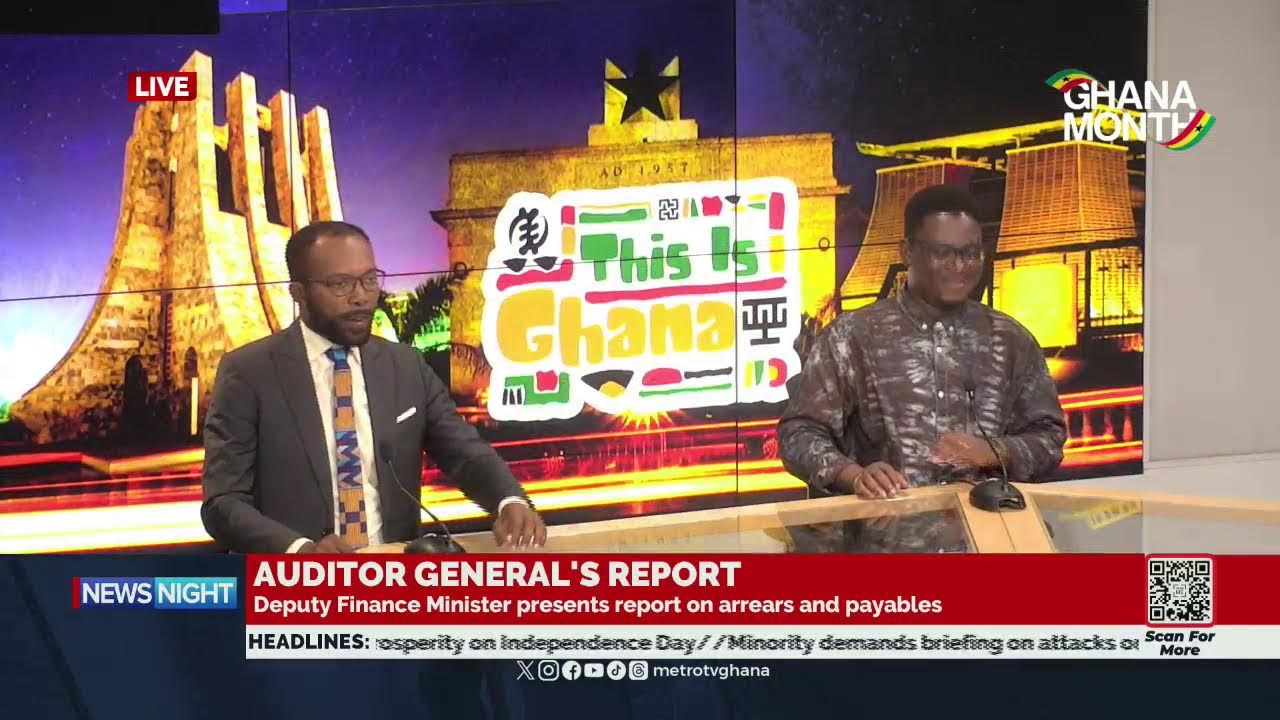 🔴LIVE STATEMENT: Auditor-General’s Report on 2024 Arrears and Payables