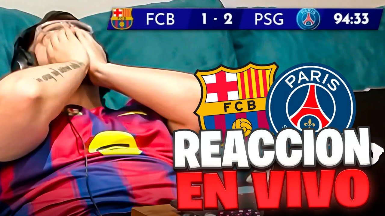 LA COBRA REACCIONA EN VIVO A LA HUMILLANTE DERROTA DEL BARCELONA 1-2 PSG EN EL ÚLTIMO MINUTO