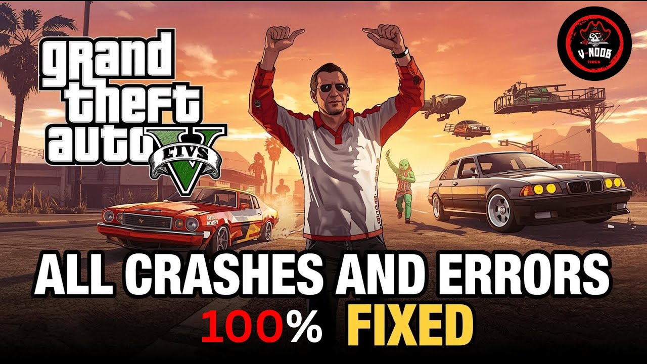 [Fixed] GTA 5 Crash Problem | Gameconfig 3337 (Hindi/Urdu)