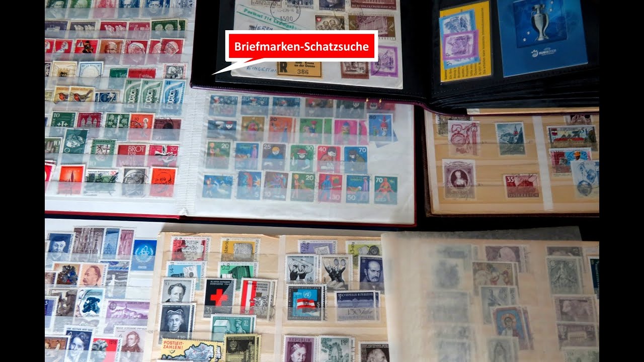 Briefmarken: Schatzsuche mit Briefmarken und Briefen aus der Kiste von Alex