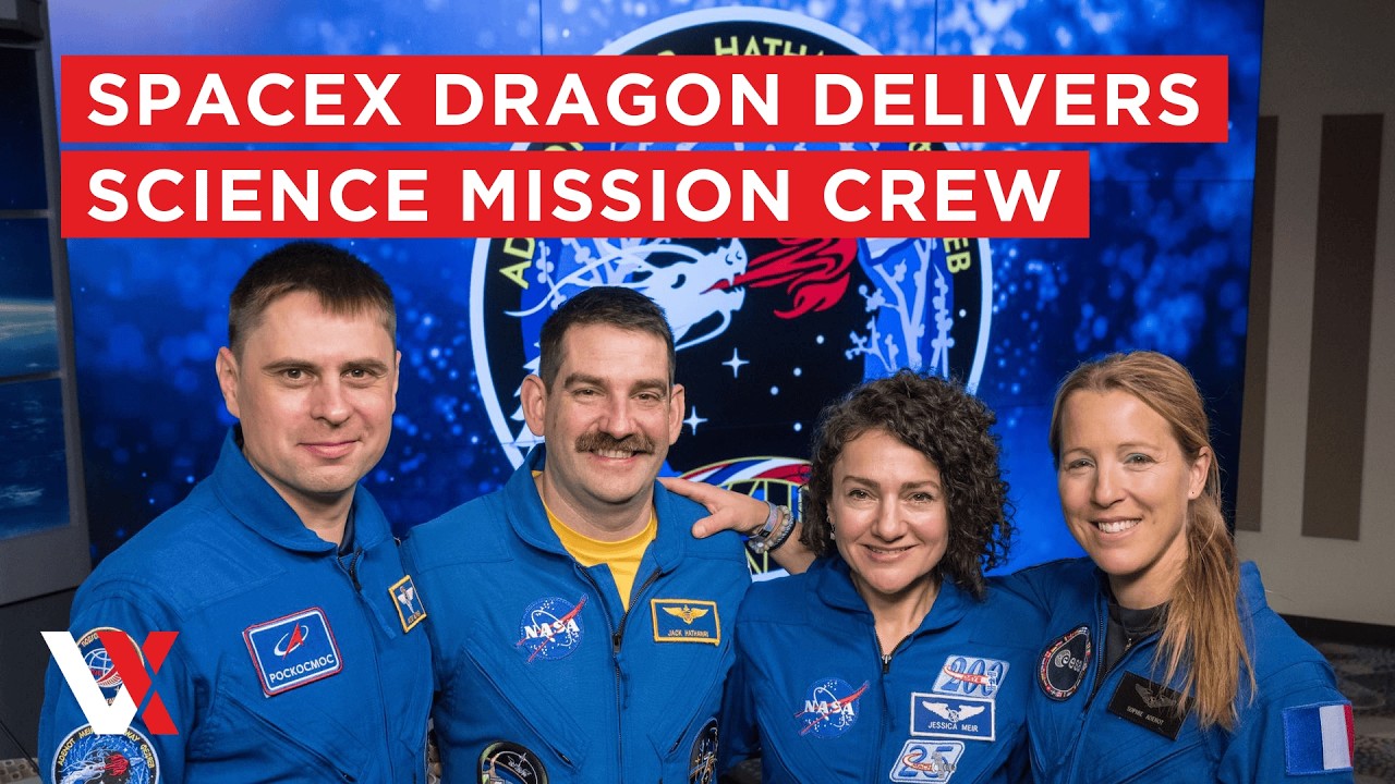 LIVE | SpaceX Dragon Launches NASA, ESA, Roscosmos Crew To International Space Station | VERTEX