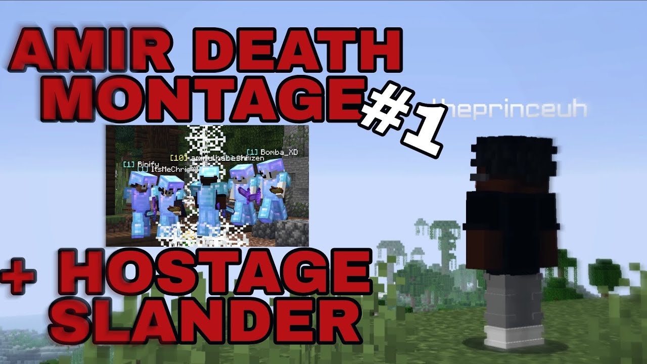 Minecraft Deadliest Amir Death Montage Ever  PART 1...