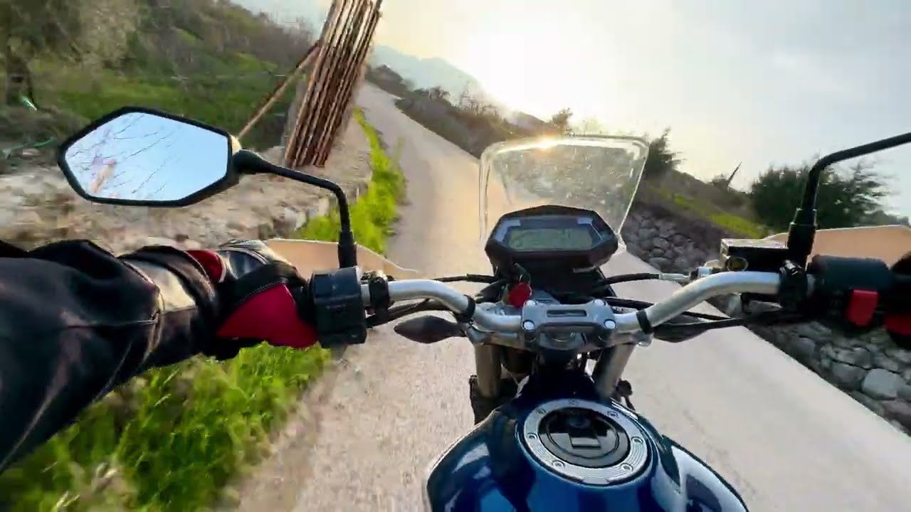 🏍️Güzel Yollar-Hero Xpulse 200 4V Bucak/Burdur [HDR 4K]