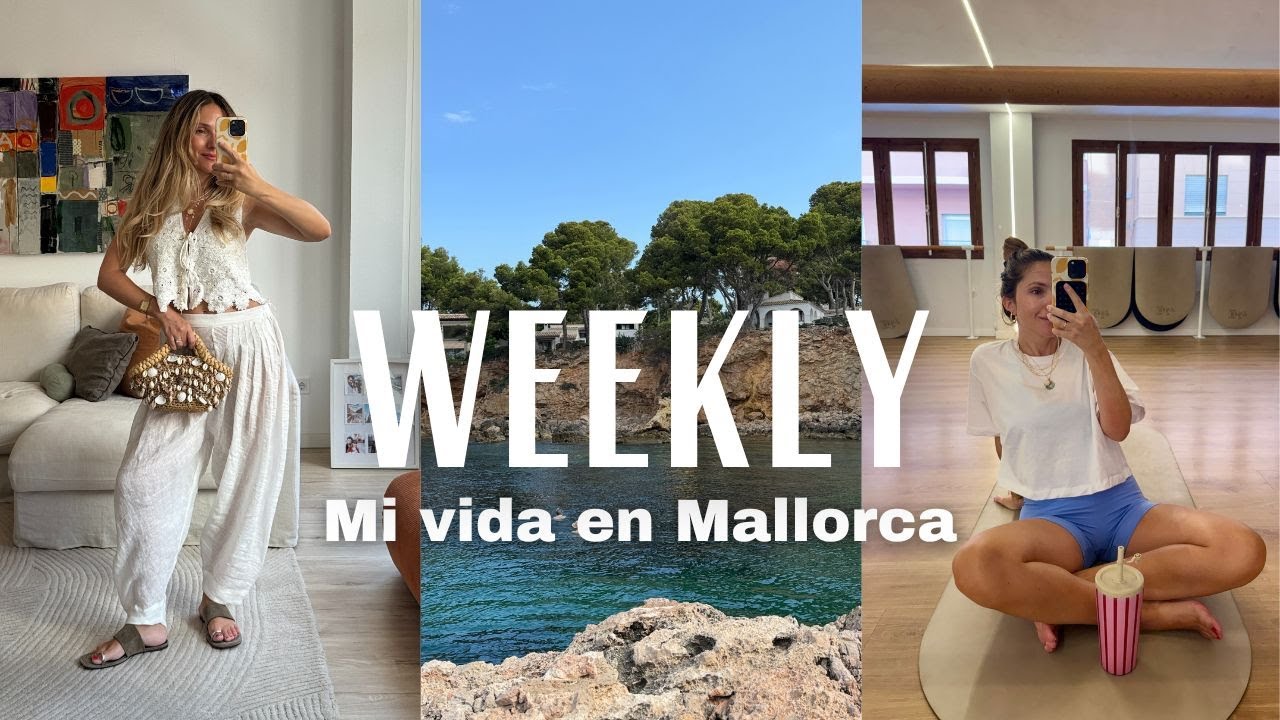 WEEKLY - Mi rutina en Mallorca y un HAUL de rebajas!