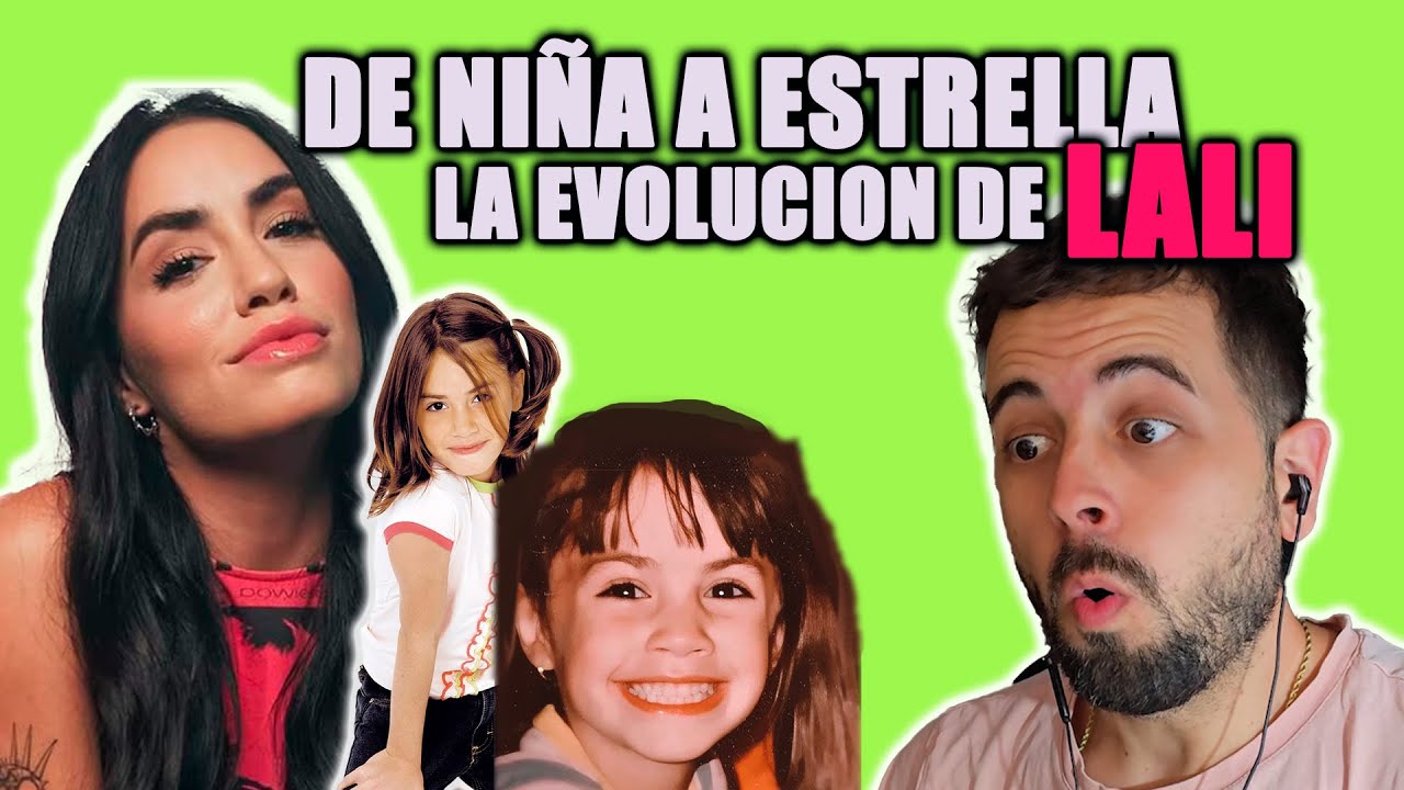 Español 🇪🇸 reacciona a la evolución de Lali - De niña a estrella argentina 🇦🇷 - NO ME LO PUEDO CREER