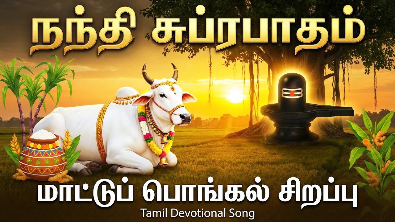 மாட்டுப் பொங்கல் Special |  Nandhi Suprabatham | நந்தி சுப்ரபாதம் | Tamil Devotional Songs 2026