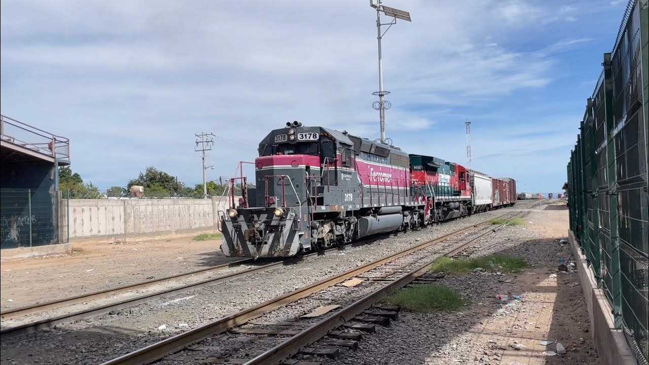 Del 23 Tåg i Empalme/Mexiko, Trains in Empalme/Mexiko, Tren en Empalme/Mexiko. Svenska Tåg!