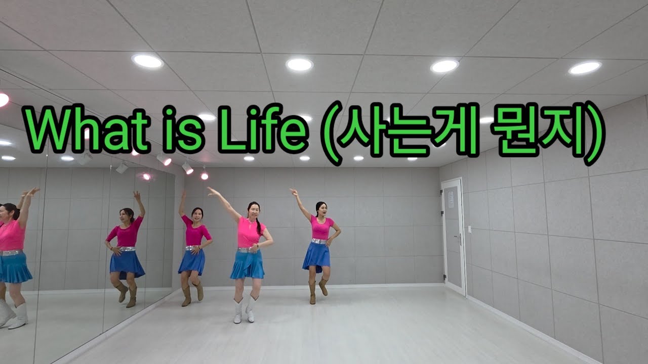 What is Life (사는게 뭔지)-Line Dance/Beginner/이미남 댄스스쿨/대한컨트리협회 인천서구지부 