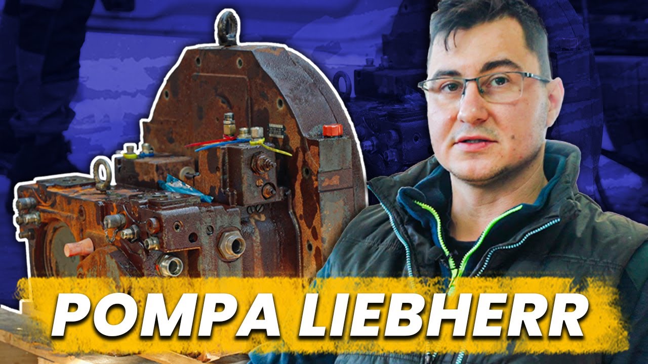 Na czym polega naprawa pompy hydraulicznej? Liebherr DPVPO108