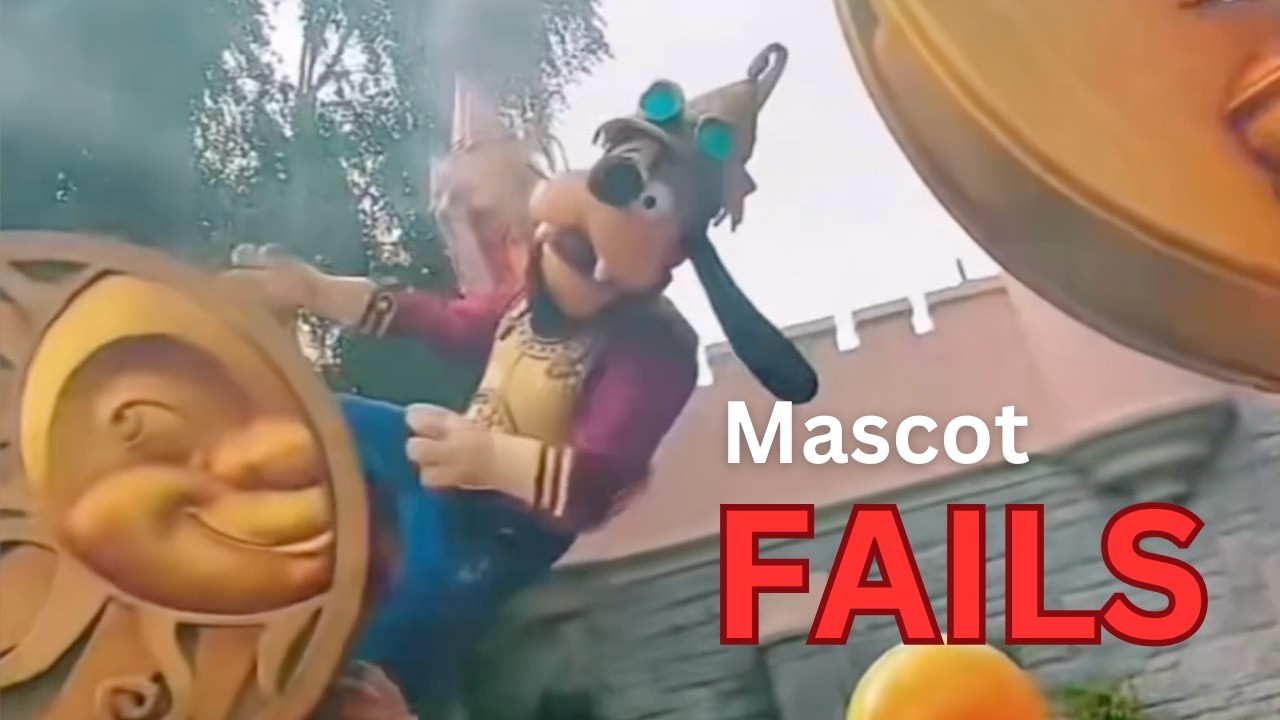 Mascot Fails Super Compilation 🤣 | Top Mascot Fails & Funny Moments 2025