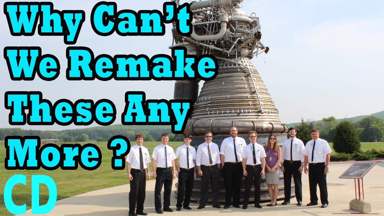 Почему мы не можем создать двигатель F1 Rocketdyne заново?