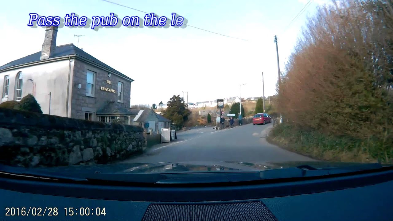 The Old Vicarage Bed & Breakfast -  Directions by Road