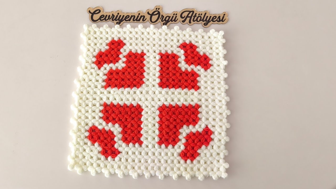✅ muhteşem güzellik ✅iki saatte ör sat kare Lif modeli✅#keşfet #crochet #handmade #tasarımlif