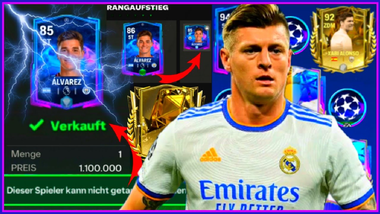 So kann man unverk&auml;ufliche Spieler in EA FC Mobile verkaufen (mit Gewinn)😱! + UCL Pack Opening🔥