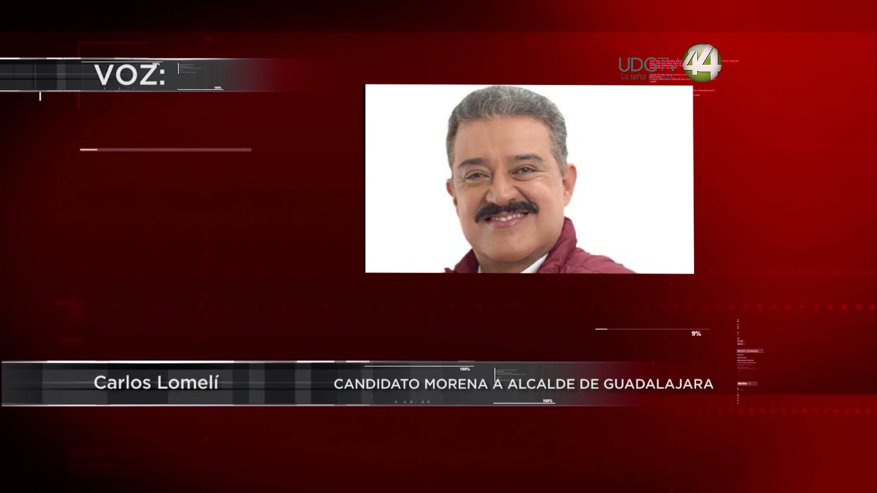 El candidato por Morena Carlos Lomel&iacute; denuncia la compra de votos