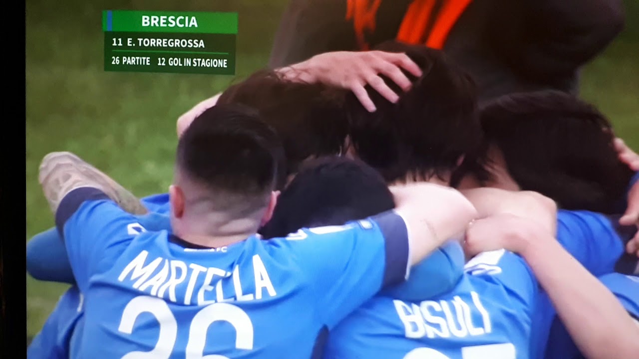 Brescia - Salernitana 3 - 0 gol Torregrossa