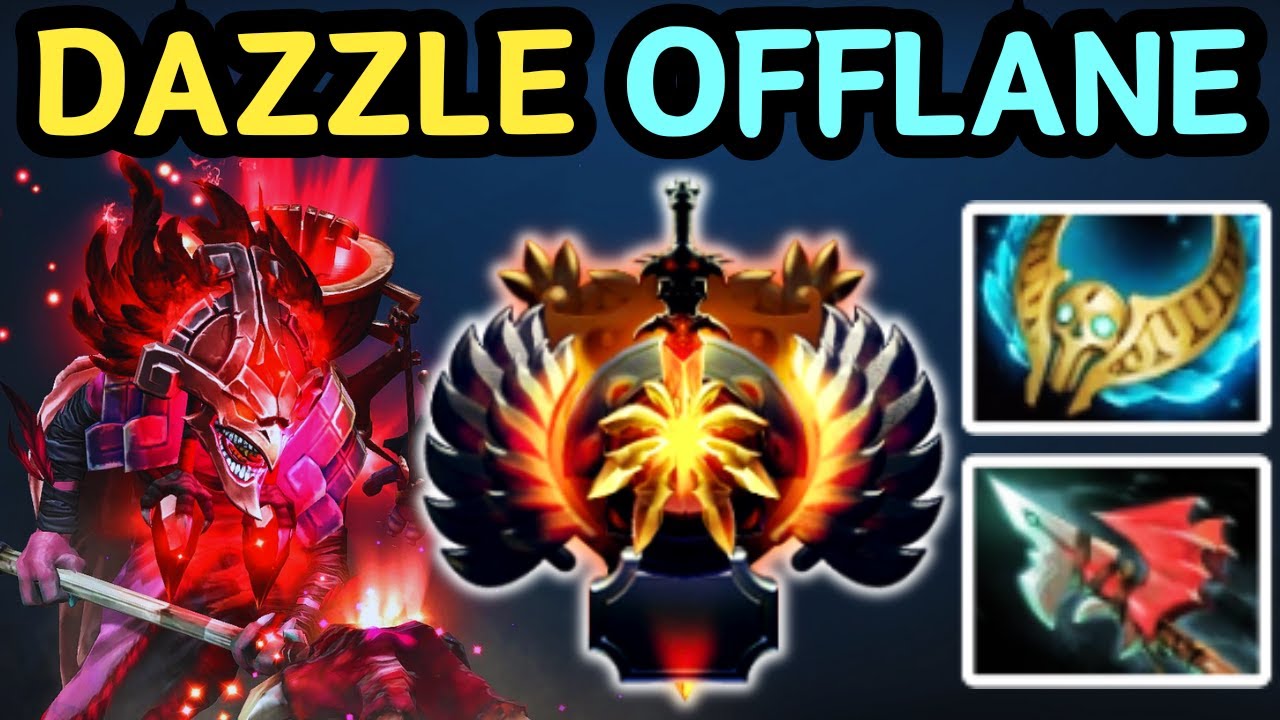 🔥 HOW TO WIN OFFLANE WITH DAZZLE | MAX DAMAGE & HEAL VALUE 🔥