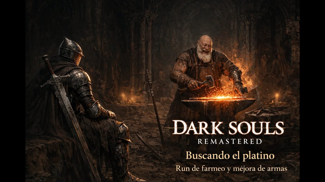 Dark Souls Remastered - Buscando el platino - hoy acabamos a las buenas o a las malas
