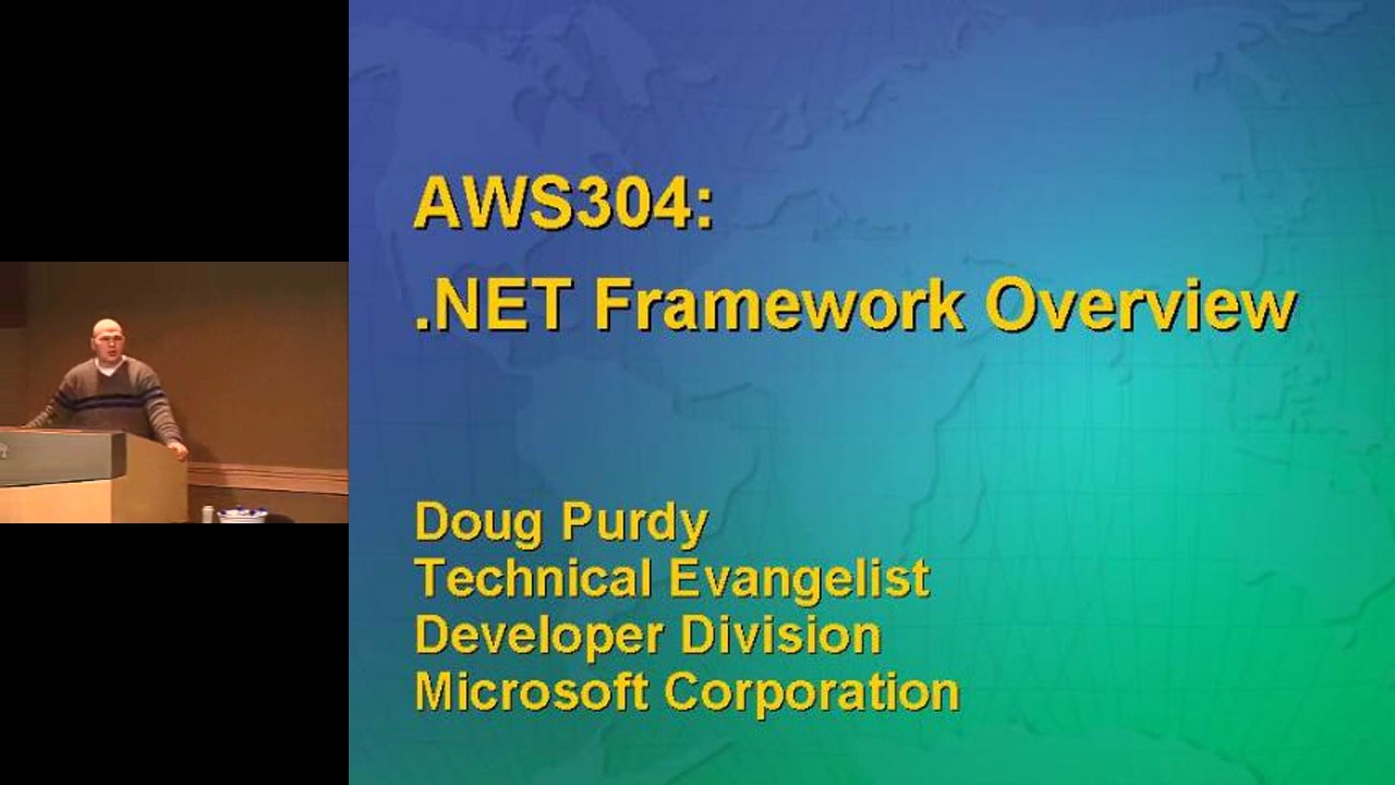 Win.NET Airlift - .NET Framework Overview - Doug Purdy - 2002/02