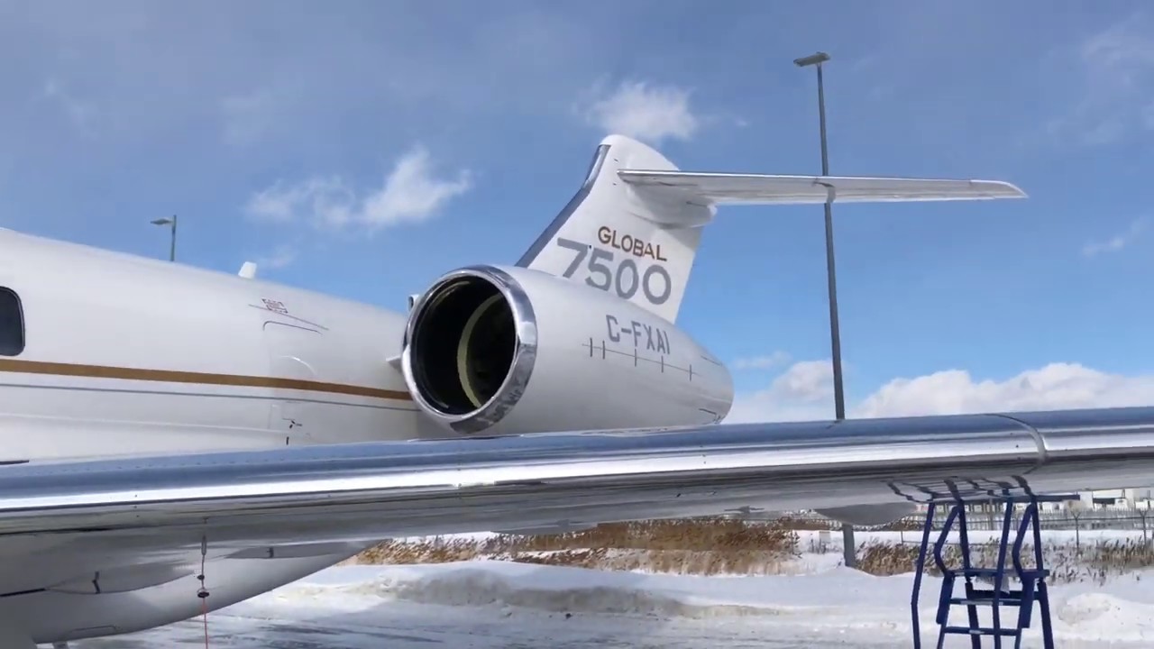 Global 7500 cabin tour