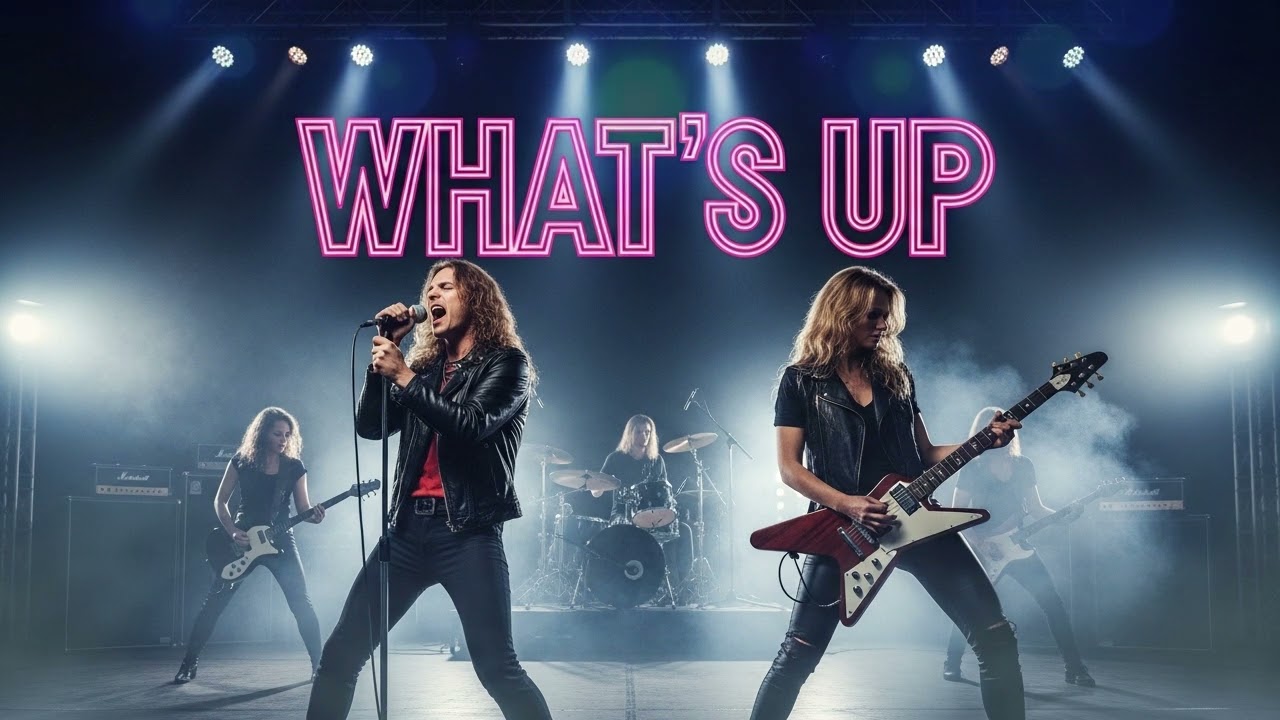 What’s Up – 80s Rock Style Cover | 4 Non Blondes Power Rock Version