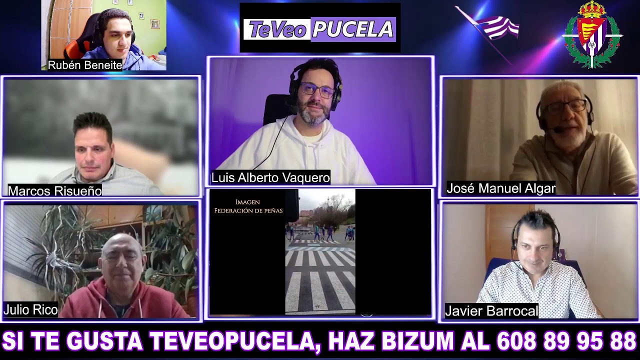 DESESPERANZADOS, REAL VALLADOLID. TEVEOPUCELA.