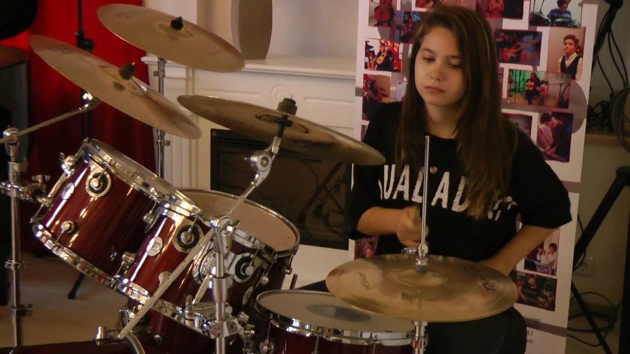 Deep Purple- Smoke on the water (drum cover)by Diana Stoica