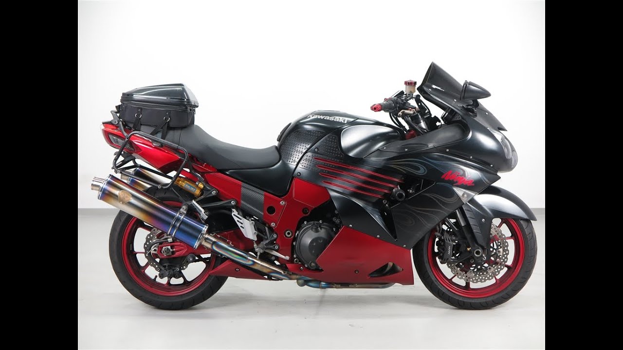 KAWASAKI ZX-14 エンジン始動 アールズギア マフラー