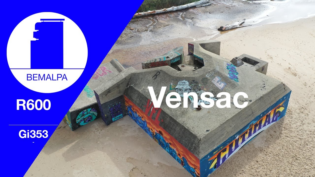 Bunker Vensac Mur Atlantique blockhaus Atlantikwall - Regelbau R600