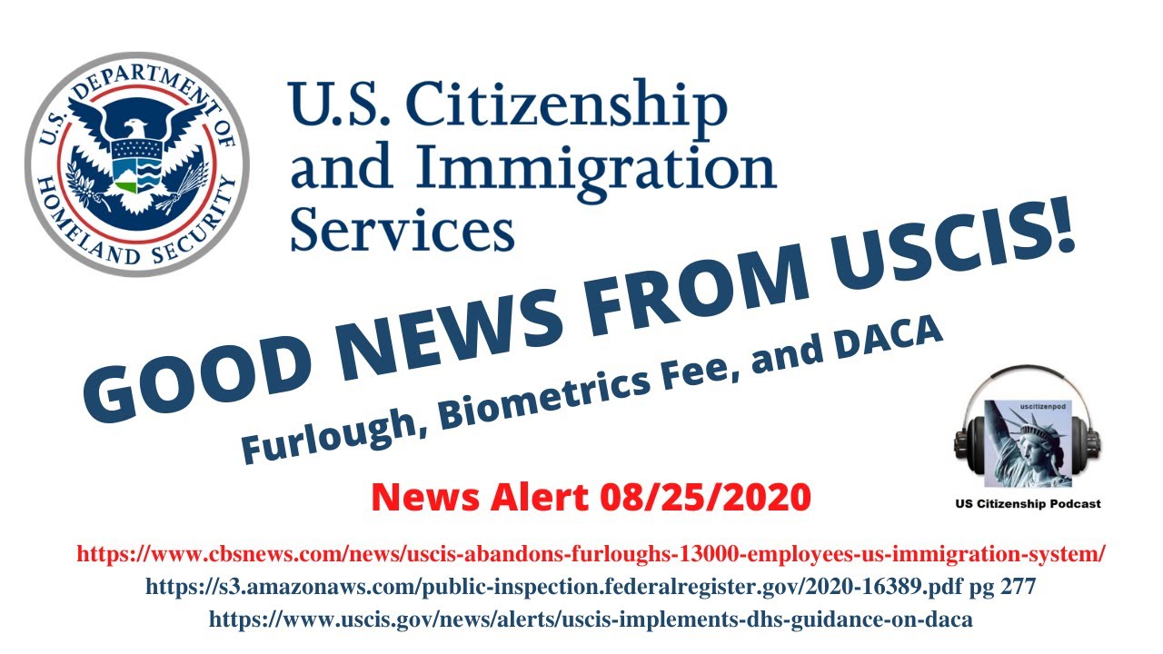Good News from USCIS!