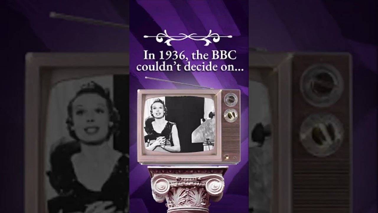 The battle for BBC television in 1936 📺🇬🇧&nbsp;#1930s #history #tvhistory #tv