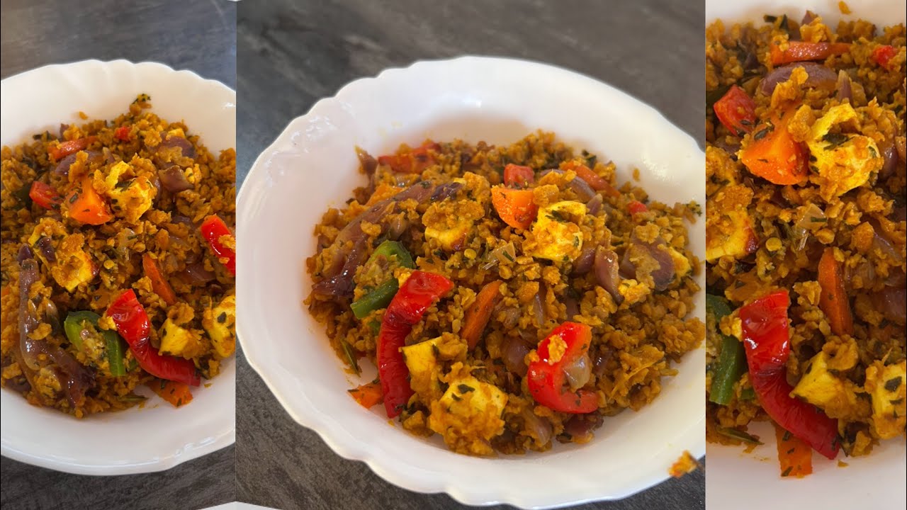 Soya mince protein rich recipe 🍱 😋#viralvideo #worldwide #cooking 