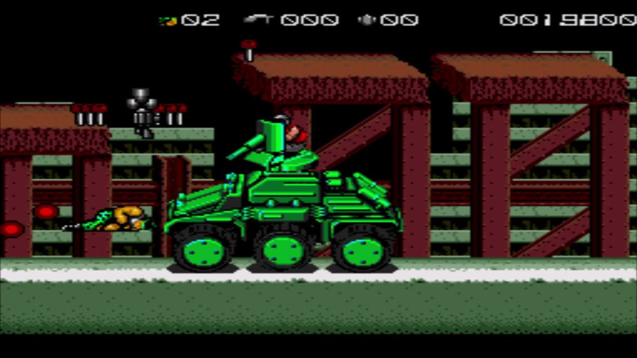 Midnight Resistance | Gameplay (Sega Megadrive Videogame)