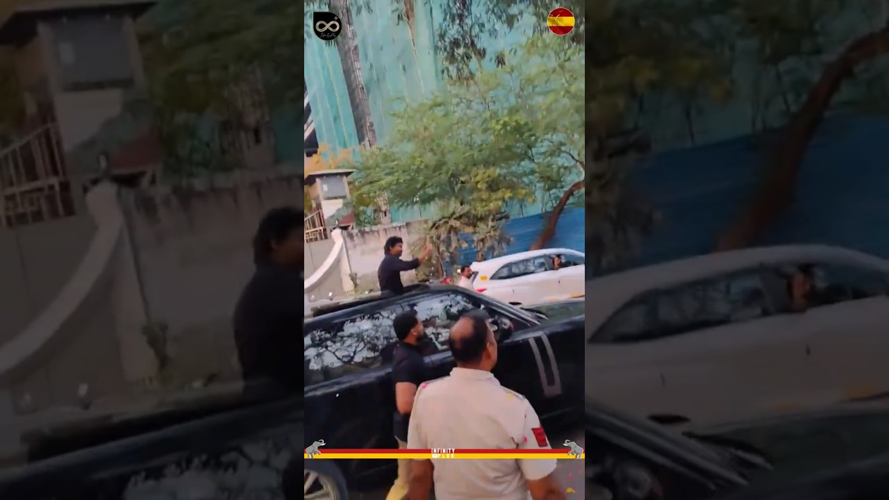 Thalapathy Vijay From The CBI Headquarters🔥| TVK | Aadhav Arjuna | Whistle | Jananayagan