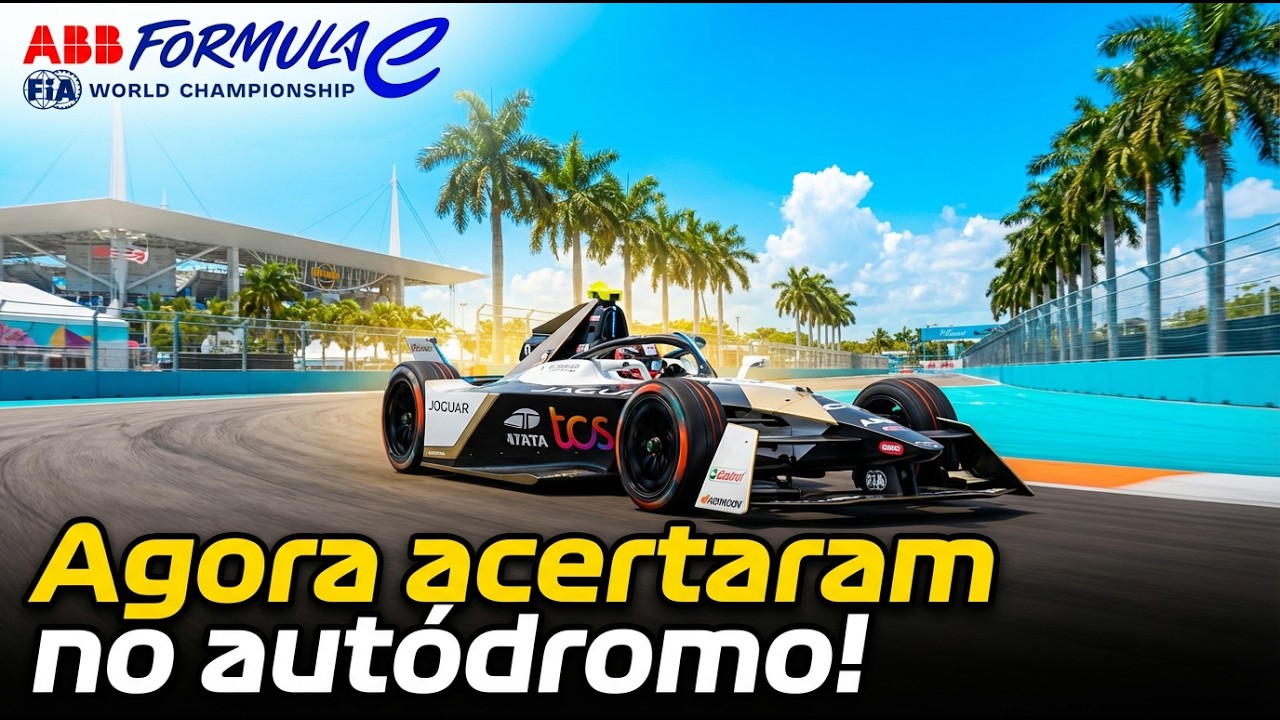 Bastidores da FORMULA E em MIAMI