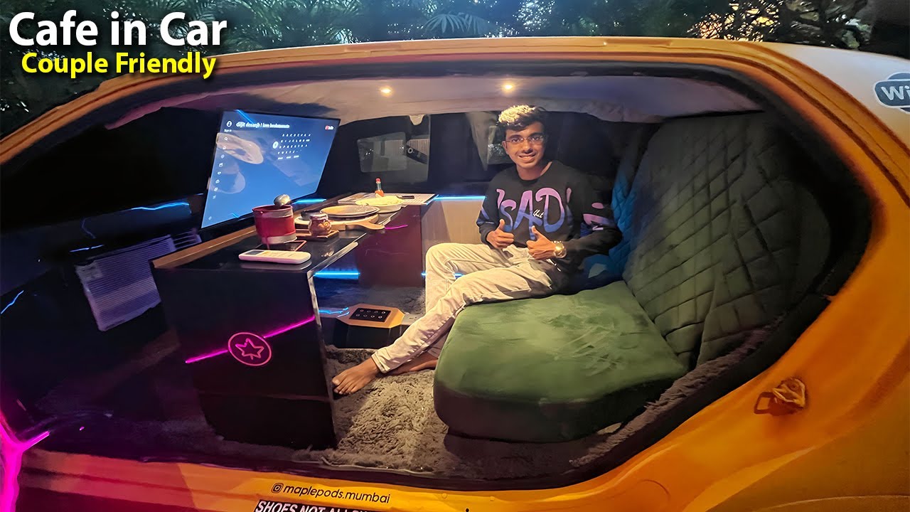 Couple Friendly Car Cafe - Tour 😍 | Perfect Date Place for Couples