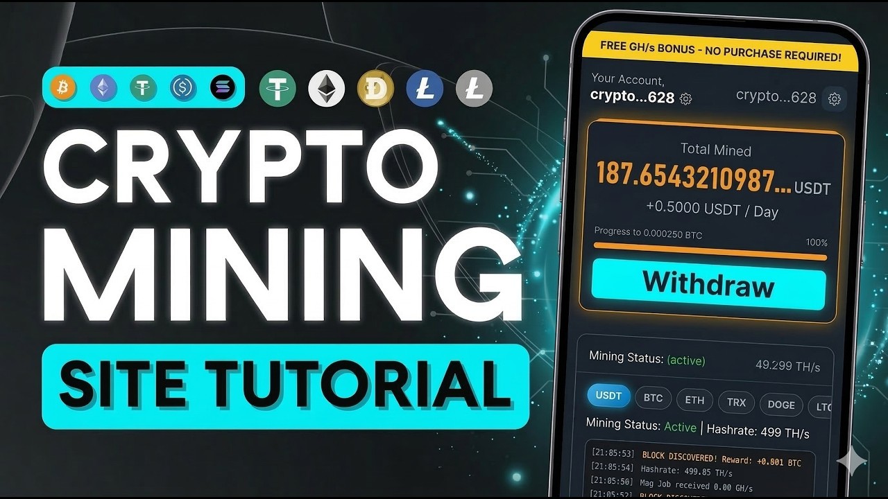 Free Cloud Mining Sites 2026 | Honest Test