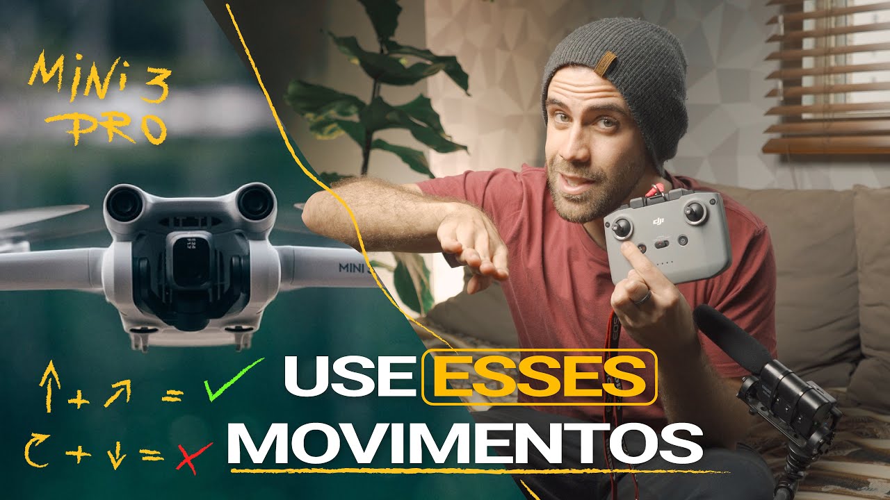 MOVIMENTOS CINEMÁTICOS PARA O SEU DRONE