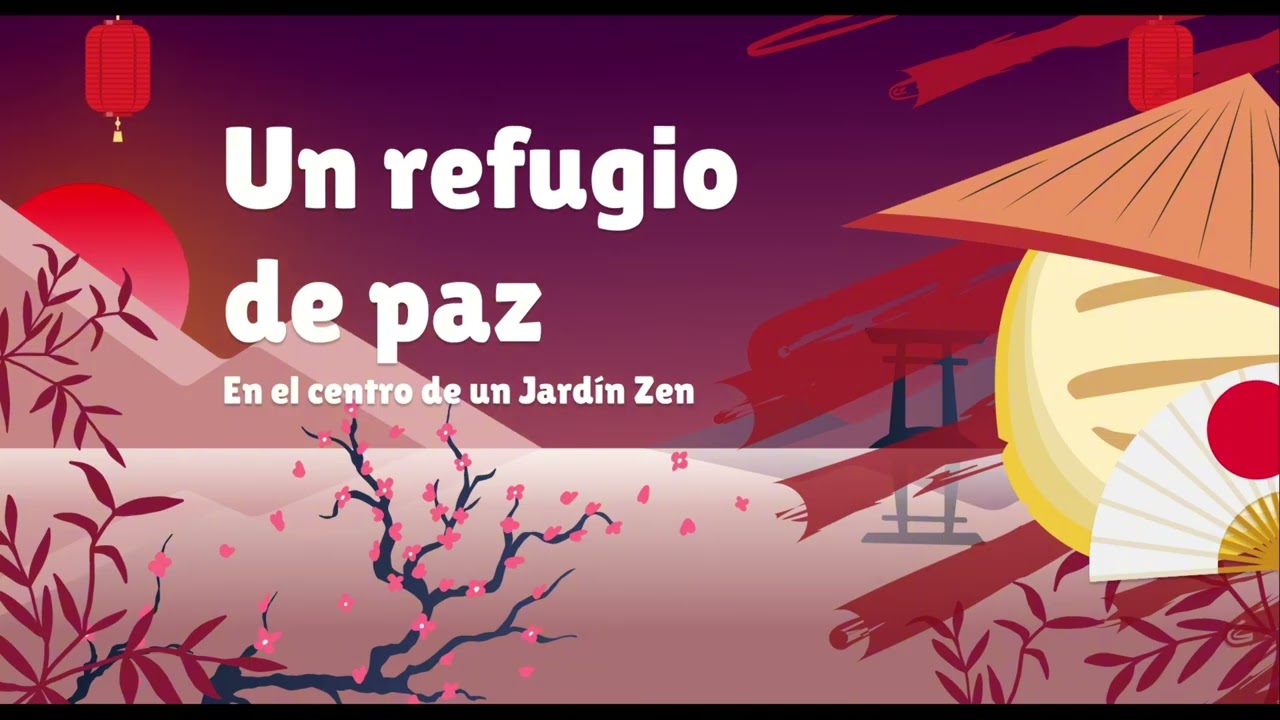 ASMR para una Mente Agotada 🌸⛩️ Duerme bajo el cerezo en este jardín Zen en Kioto
